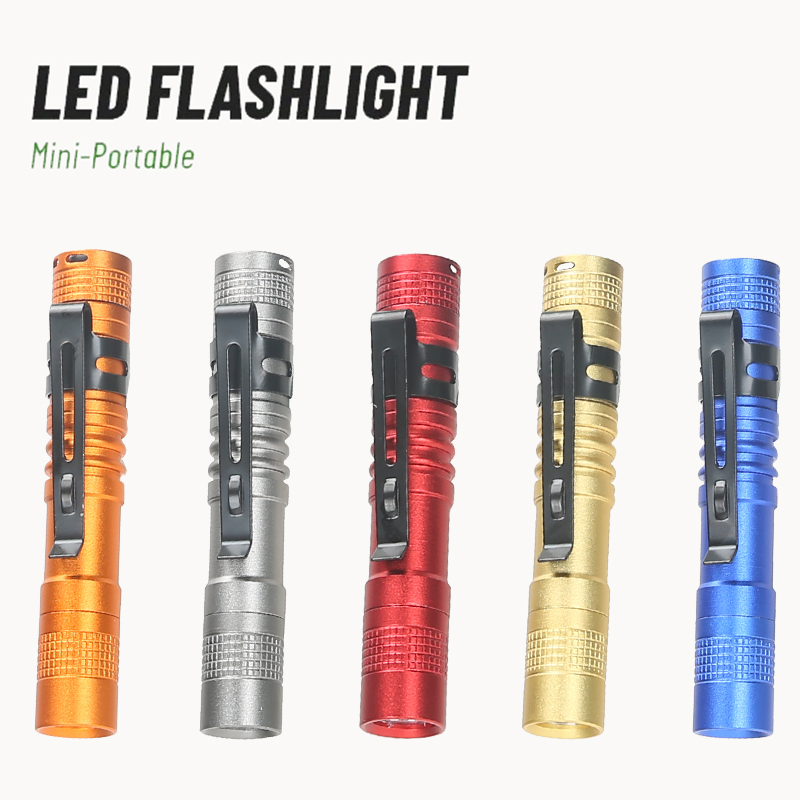 Outdoor Adventure Trips - 휴대용 미니 LED 펜 플래시라이트 펜