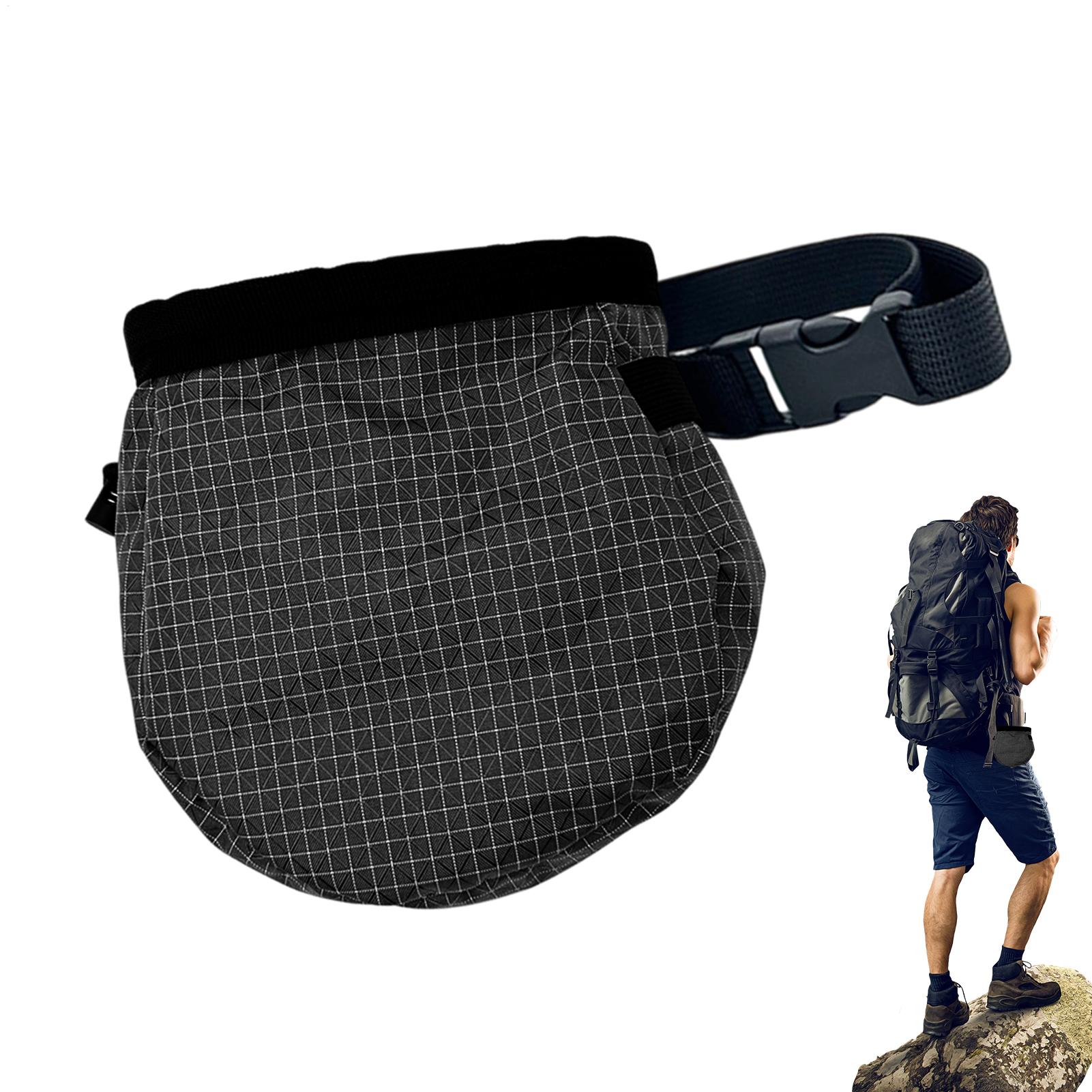 Chalk Bag Bouldering - 방수 휴대용 볼더링 초크백, 조절 가능한