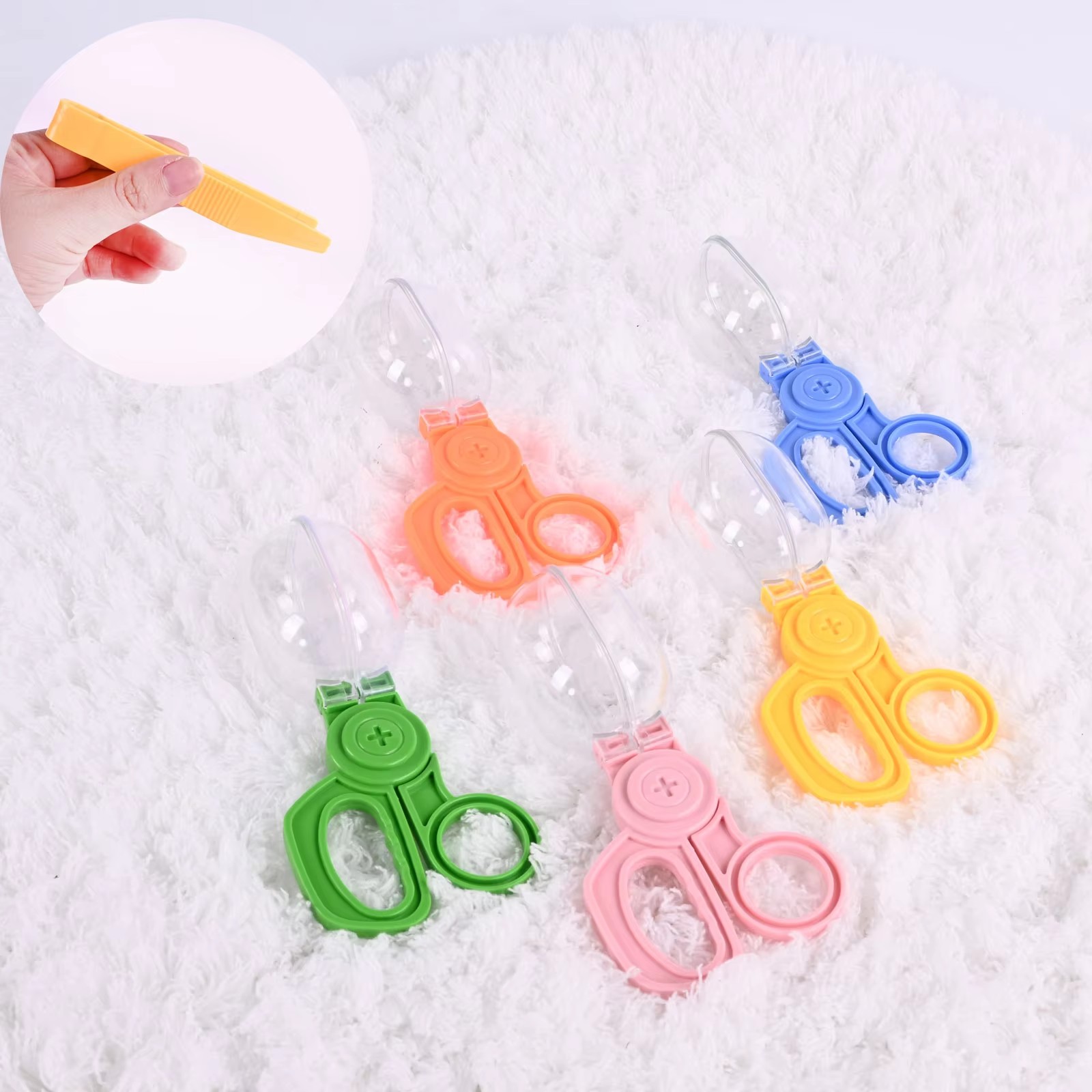 Outdoor Adventure Toys - 모험 곤충 캡슐 클립 장난감 액세서리,