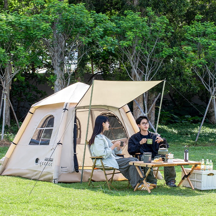 Outdoor Adventure Youtube - TAILI 5.5KG 방수 캠핑 텐트 인플레이터블