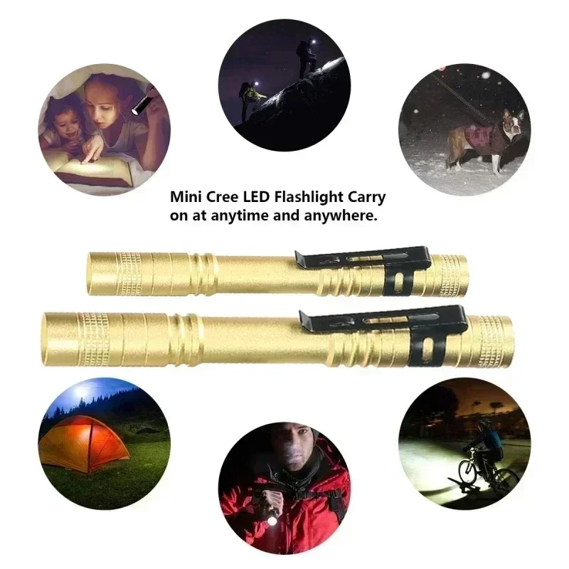 미니 휴대용 LED 펜 라이트 클립 포함 초강력 고휘도 - Outdoor Adventure Trips 리뷰 및 가격