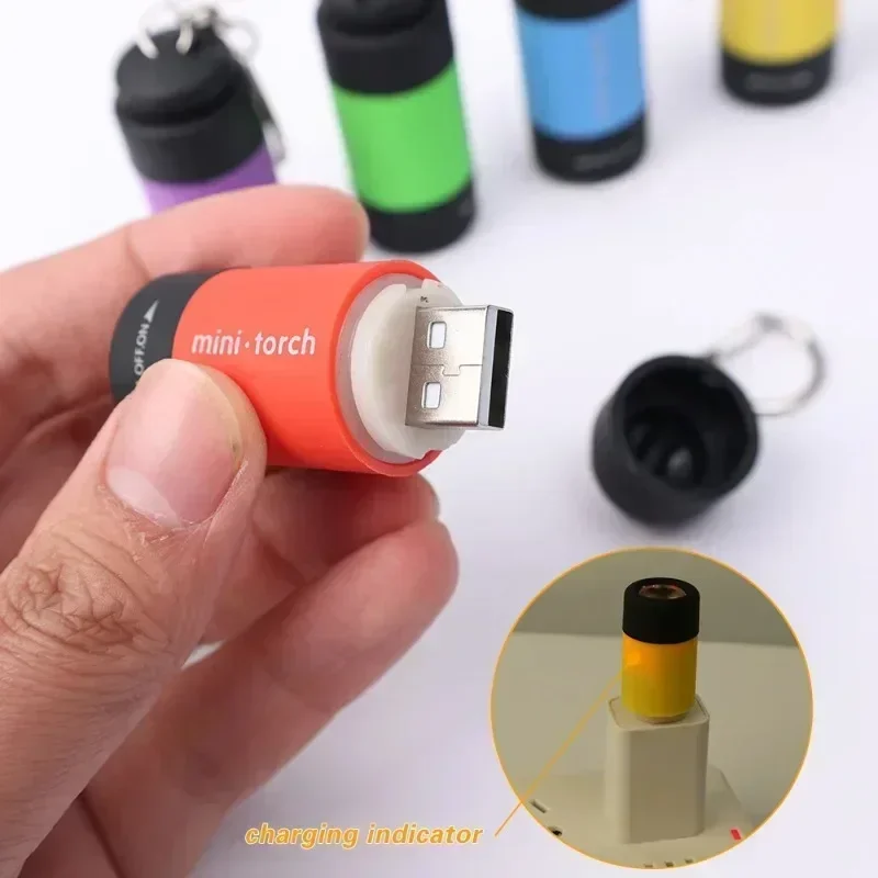 USB 충전식 LED 다기능 강력한 빛 포켓 키체인 손 - Outdoor Adventure Trips 리뷰 및 가격