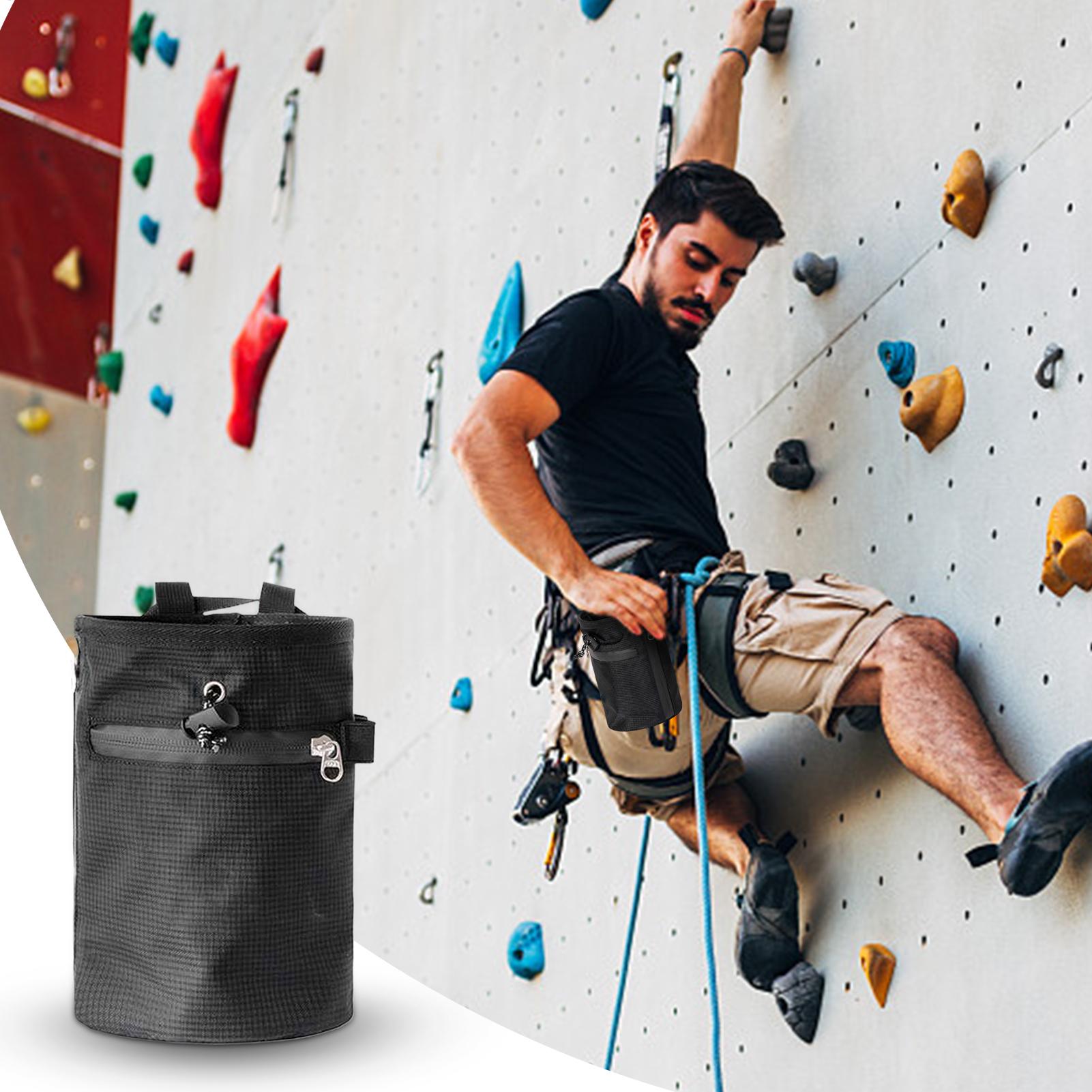 클라이밍 초크백 방수 조절 가능 허리 벨트 파우더 파우 - Chalk Bag Bouldering 리뷰 및 가격