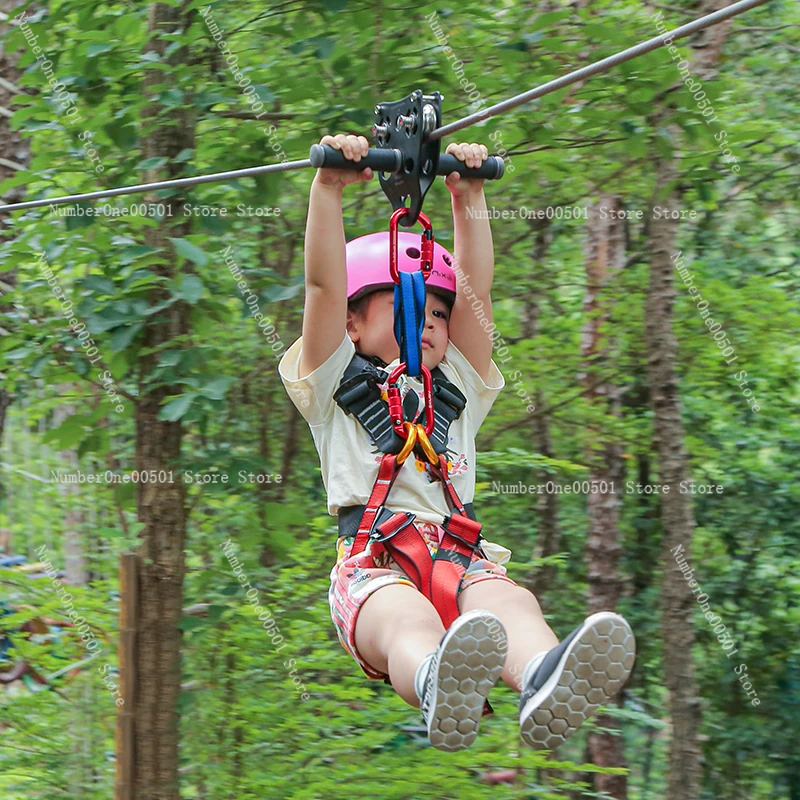 어린이용 짚라인 키트 놀이터 풀리 시스템 야외 어드벤처 - Outdoor Adventure Ziplines & Waterfall 리뷰 및 가격