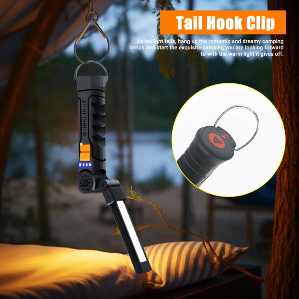 야외 캠핑을 위한 내장 배터리가 있는 자기 비상 작업  - Outdoor Adventure Trips 리뷰 및 가격