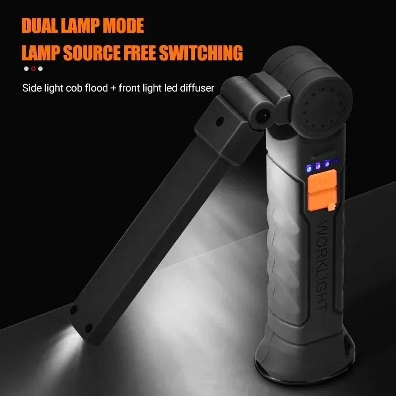 휴대용 COB LED 손전등 USB 충전식 작업등 내장 - Outdoor Adventure Trips 리뷰 및 가격