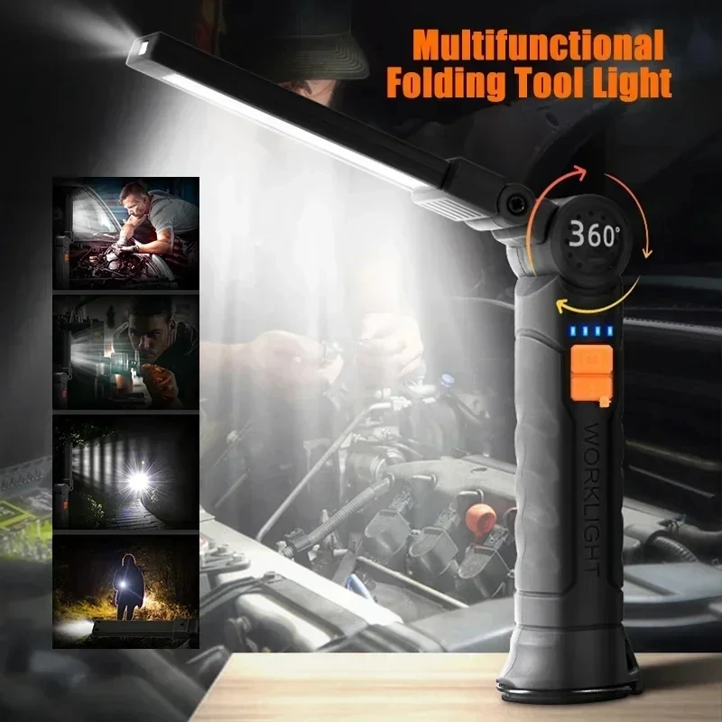 휴대용 COB LED 손전등 USB 충전식 작업등 내장 - Outdoor Adventure Trips 리뷰 및 가격