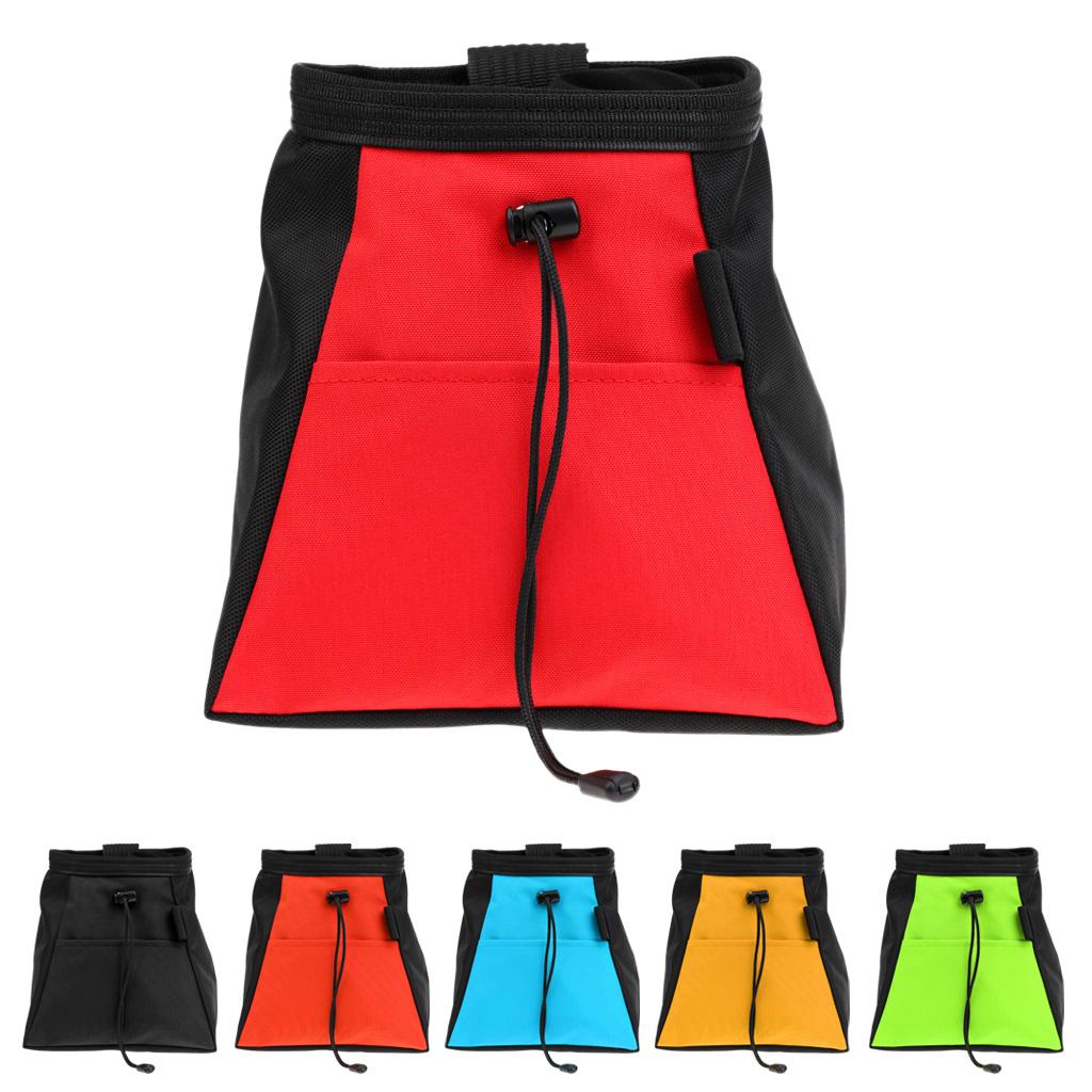 분필통 플리스 안감 스탠드백 (드로스트링 잠금) - 암 - Chalk Bag Bouldering 리뷰 및 가격