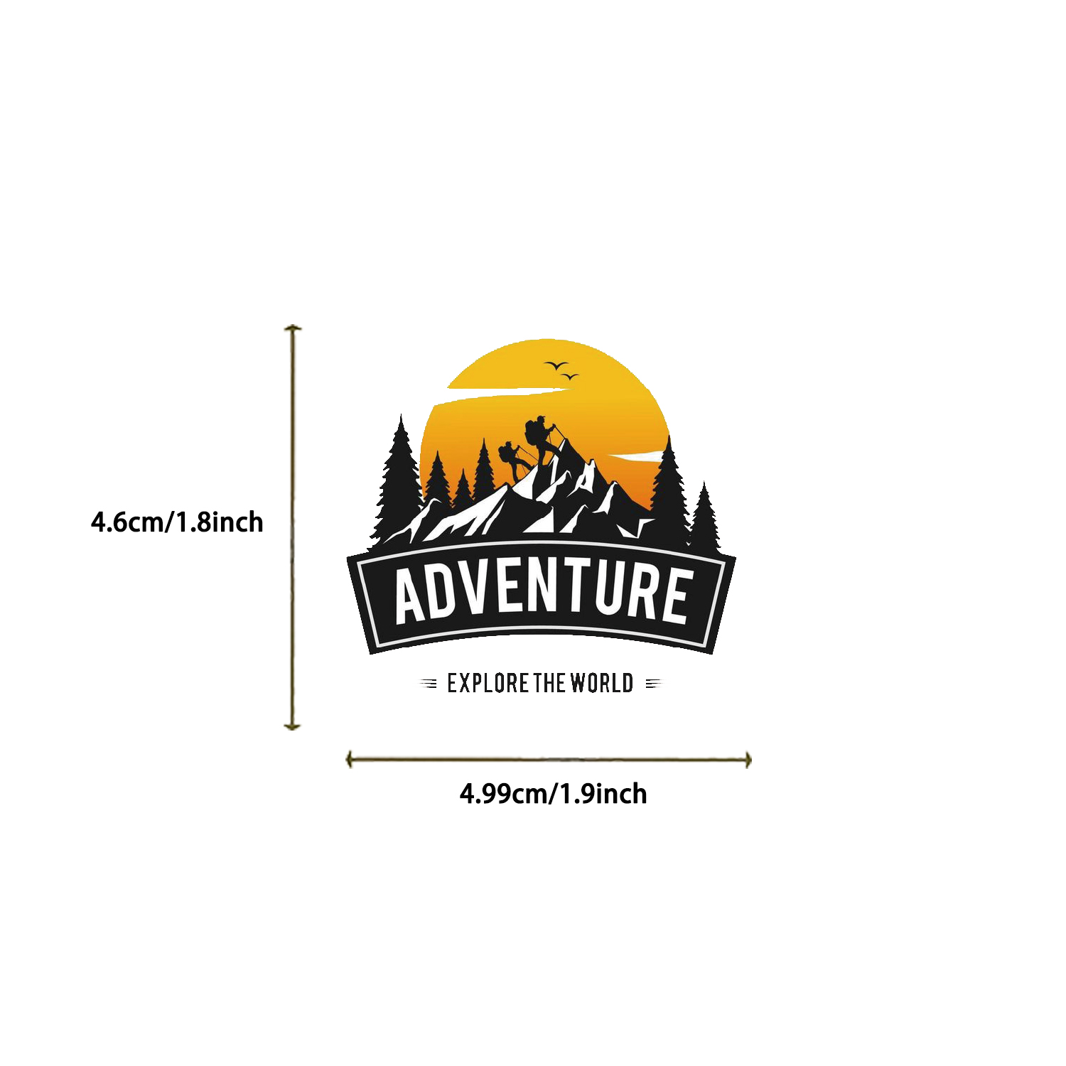50/100pcs 국립 공원 스티커 낙서 방수 스티커  - Outdoor Adventure Enthusiast 리뷰 및 가격