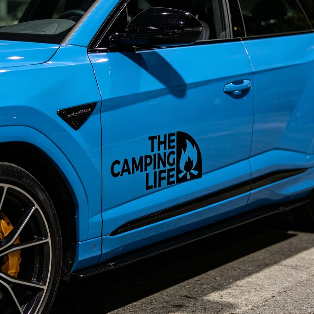 재미있는 캠핑 모험 비닐 데칼, RV SUV 픽업 트럭 - Outdoor Adventure Enthusiast 리뷰 및 가격