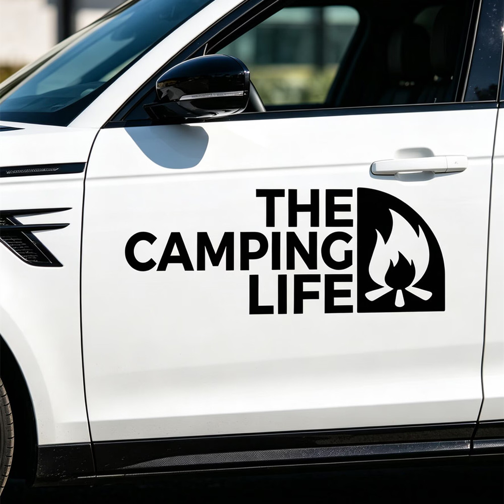 재미있는 캠핑 모험 비닐 데칼, RV SUV 픽업 트럭 - Outdoor Adventure Enthusiast 리뷰 및 가격