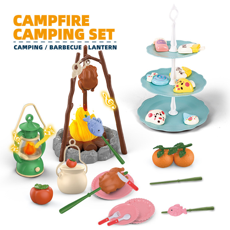 어린이 야외 모험 도구 세트 캠프파이어와 텐트 시뮬레이 - Outdoor Adventure Toys 리뷰 및 가격
