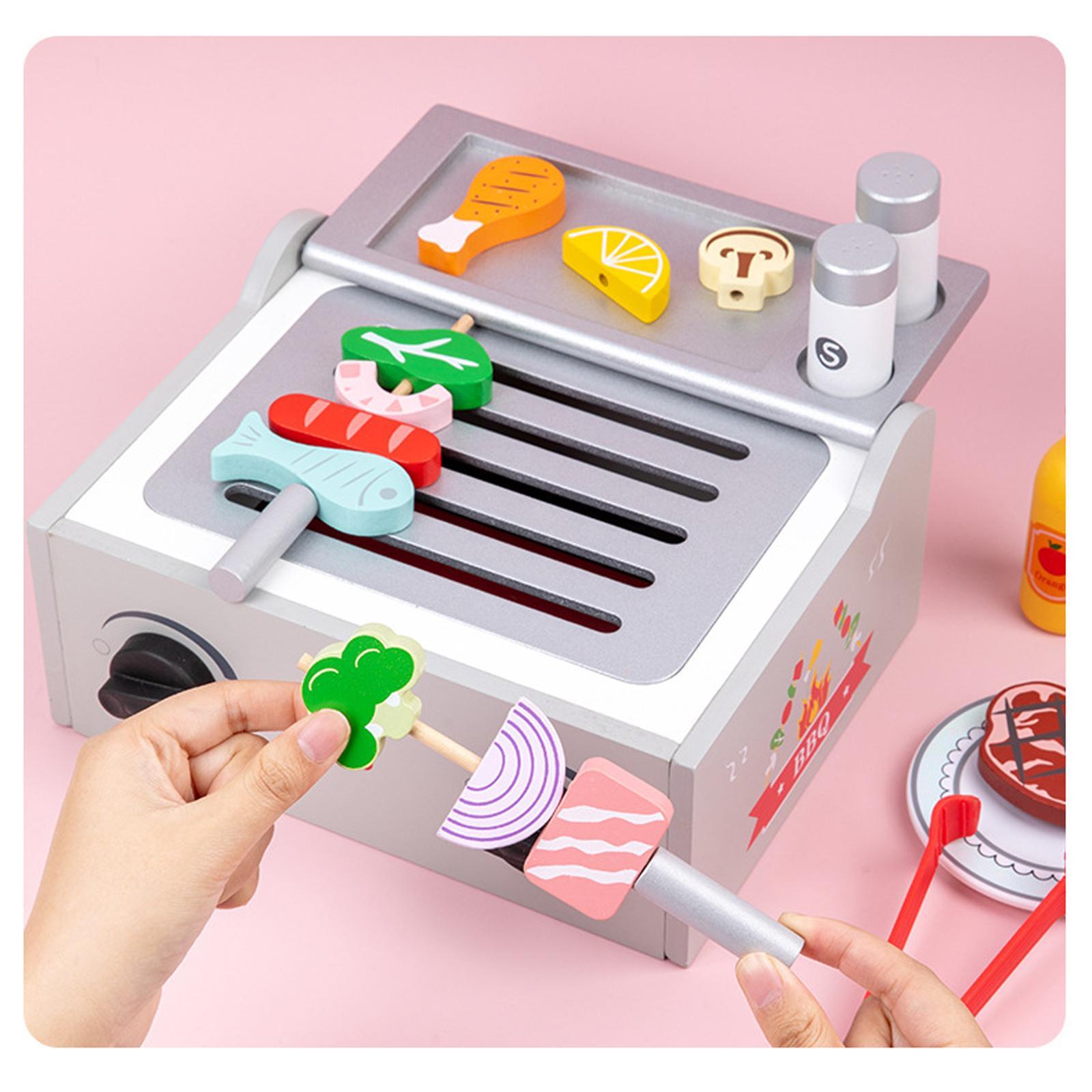 어린이용 나무 바베큐 놀이세트 - 야외 요리 모험 장난 - Outdoor Adventure Toys 리뷰 및 가격