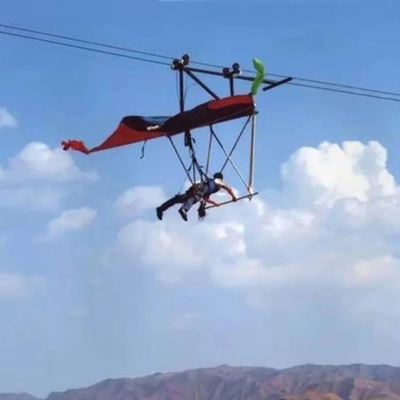 야외 글라이딩 짚라인 스윙 스릴 어드벤처 어트랙션 짚  - Outdoor Adventure Ziplines & Waterfall 리뷰 및 가격