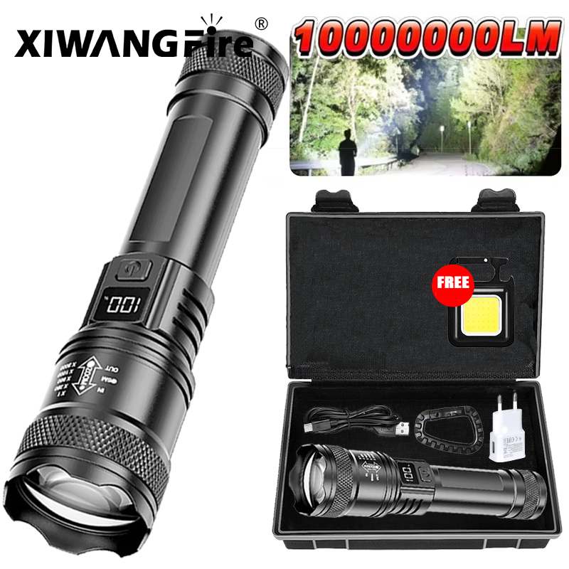 울트라 브라이트 LED 손전등 2000LM Type-C - Outdoor Adventure Trips 리뷰 및 가격