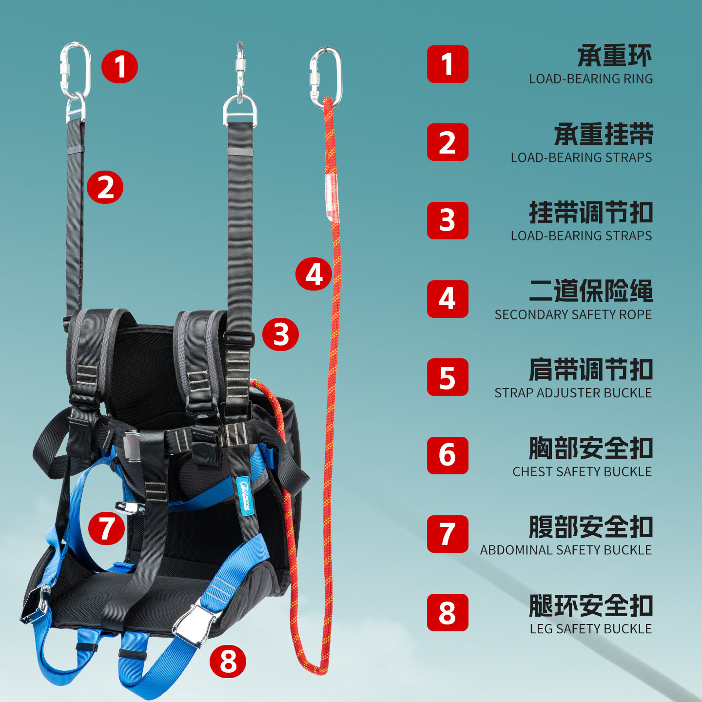 야외 고고도 짚라인 안전 시트, 패러글라이더 경치 좋은 - Outdoor Adventure Ziplines & Waterfall 리뷰 및 가격